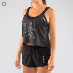 Virus athletic crop top